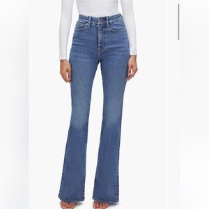 Good American Always Fits Good Classic High Rise Bootcut Jeans - size 14-18